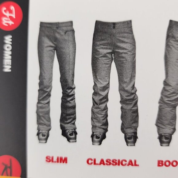 ROSSIGNOL Comet Women's Turquoise Softshell Stretch Ski Snowboard Pants L NWT - Picture 14 of 16